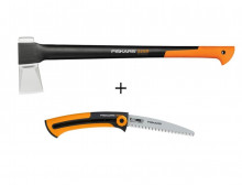 Sekera Fiskars X25 + pilka set 1025...