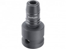 Fortum Adaptér rázový 1/2" čtyřhran na hroty 1/4" 