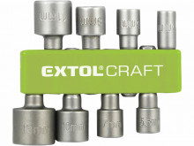 EXTOL CRAFT klíče nástrčné do vrtačky, sada 8ks 10213 